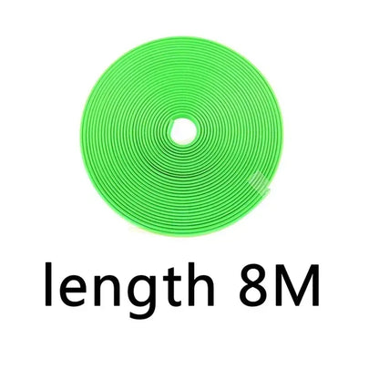 4M/8M Car Wheel Sticker Tire Protector Wheel Edge Protector Car Rim Protector Car Rim Styling Glossy Matte Auto Accessories