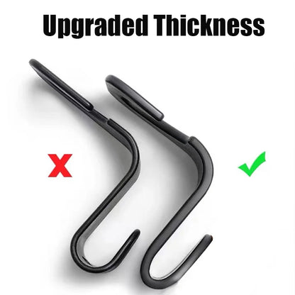 Car Headrest Bag Hooks — Seat Back Organizer Clips