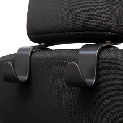 Car Headrest Bag Hooks — Seat Back Organizer Clips