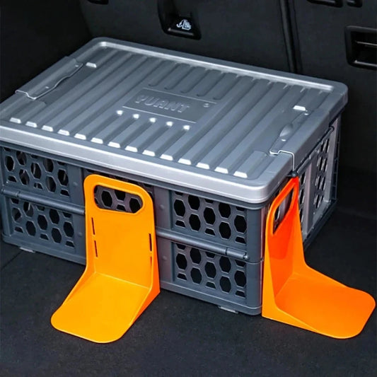 Car Trunk Organizer Rack — Anti-Slip Storage Holder