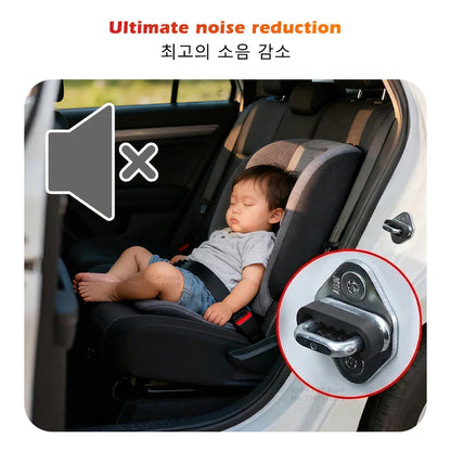 Car Door Latch Silicone Cover — Noise-Reducing Shock Absorber Pad