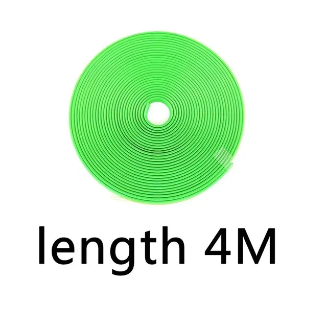 4M/8M Car Wheel Sticker Tire Protector Wheel Edge Protector Car Rim Protector Car Rim Styling Glossy Matte Auto Accessories